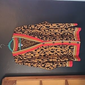 Leopard Cardigan Sweater